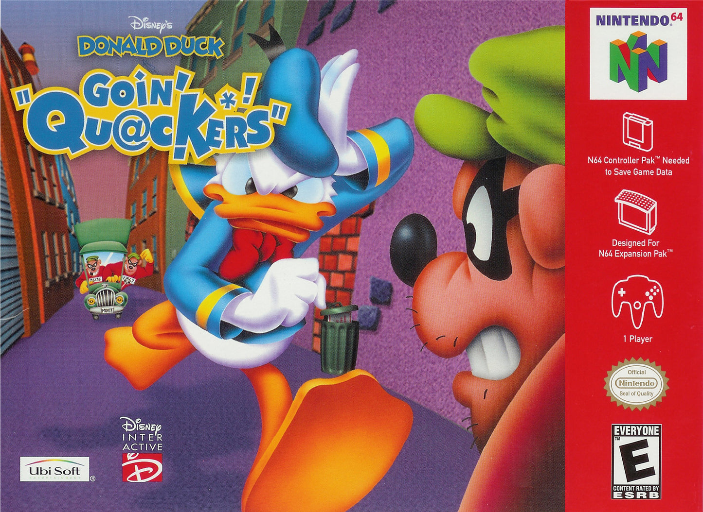 Donald Duck Going Quackers (Loose Cartridge)