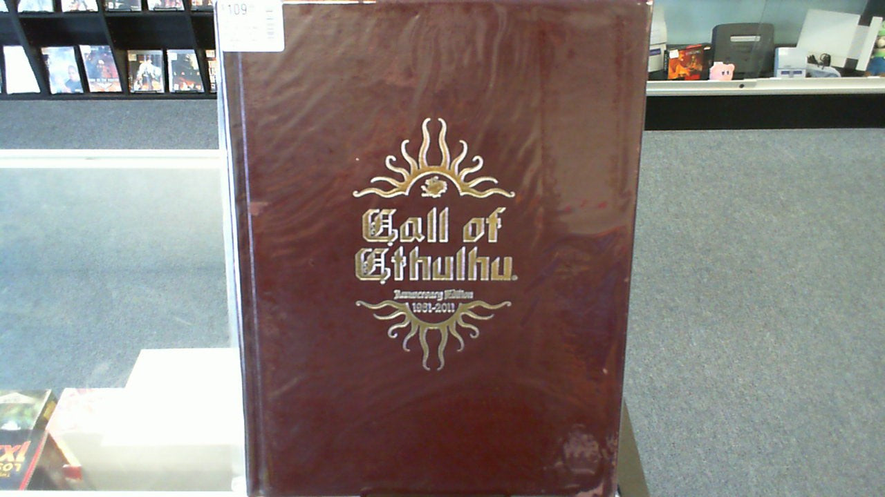 Call of Cthulhu- 30th anniversary edition 6.1e- Chaosium *worn cover*