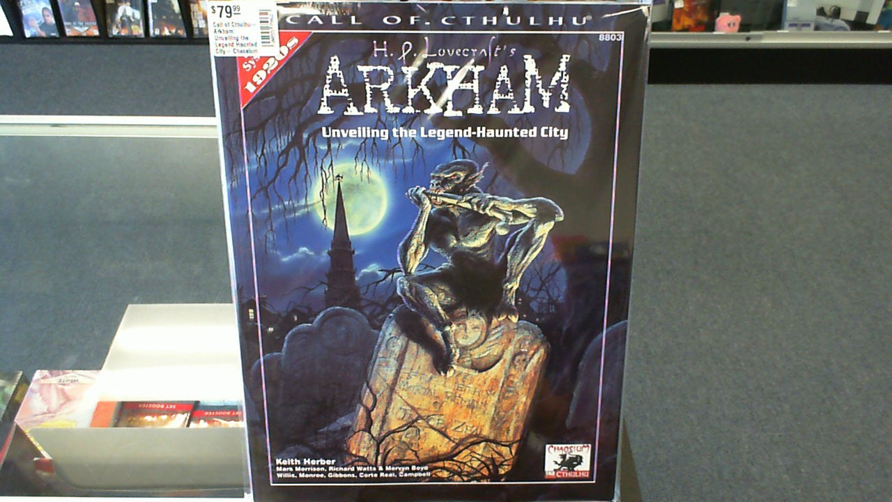 Call of Cthulhu- Arkham: Unveiling the Legend Haunted City- Chaosium