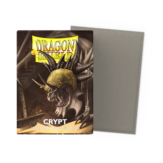Dragon Shield Sleeves: Standard DUAL- Matte Crypt 'Neonen' (100 ct.)