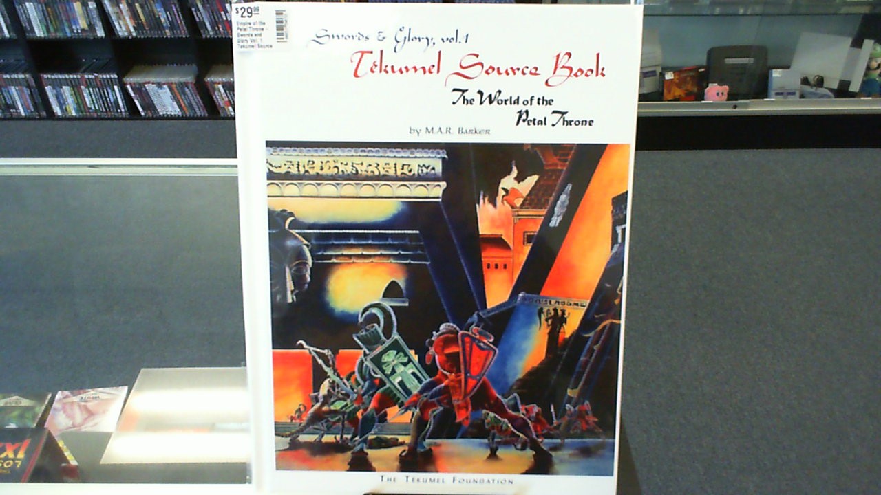 Empire of the Petal Throne- Swords and Glory Vol. 1 Tekumel Source Book- Tekumel Foundation