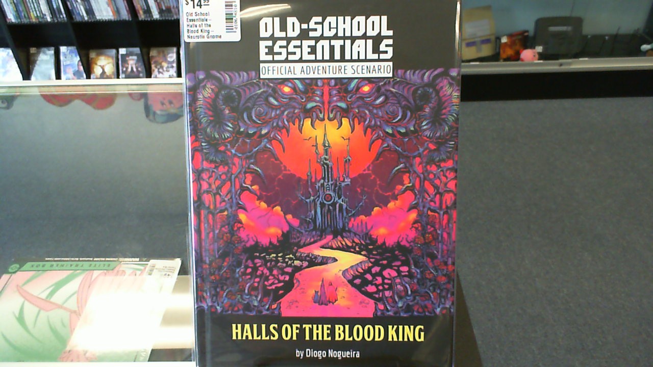 Old School Essentials- Halls of the Blood King- Necrotic Gnome