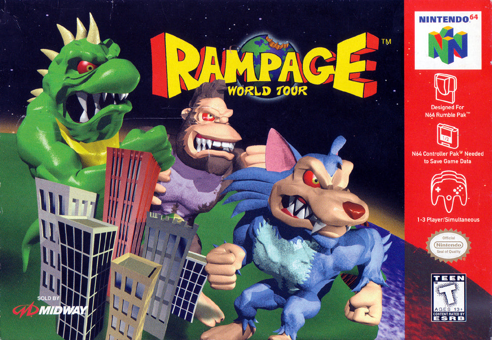 Rampage World Tour (Loose Cartridge)