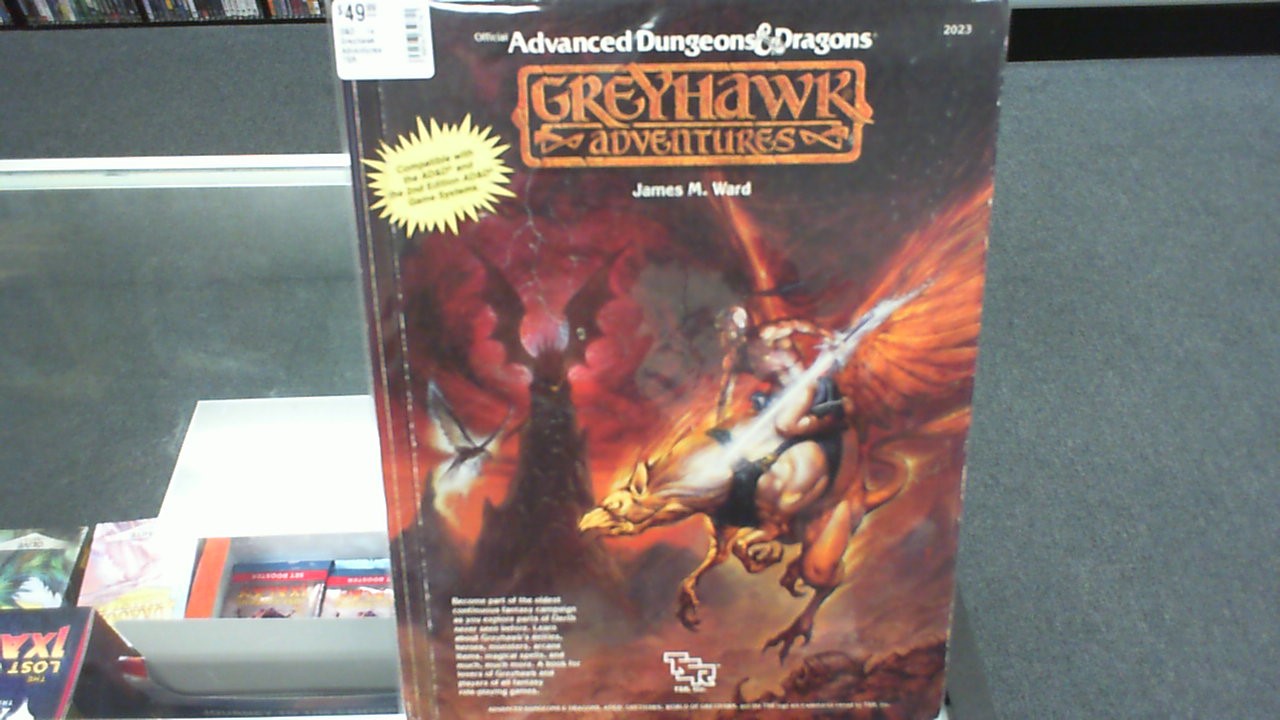 AD&D- 1e Greyhawk Adventures- TSR