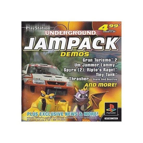 PlayStation Underground Jampack Winter 99 (Complete)