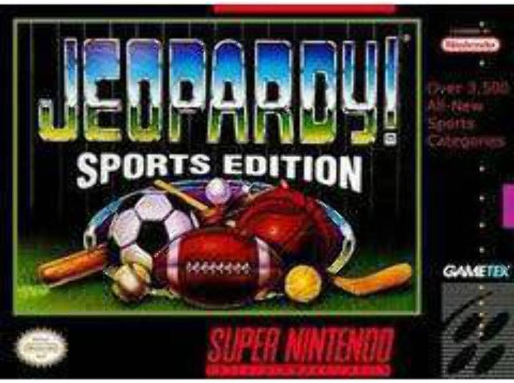 Jeopardy Sports Edition (Loose Cartridge)