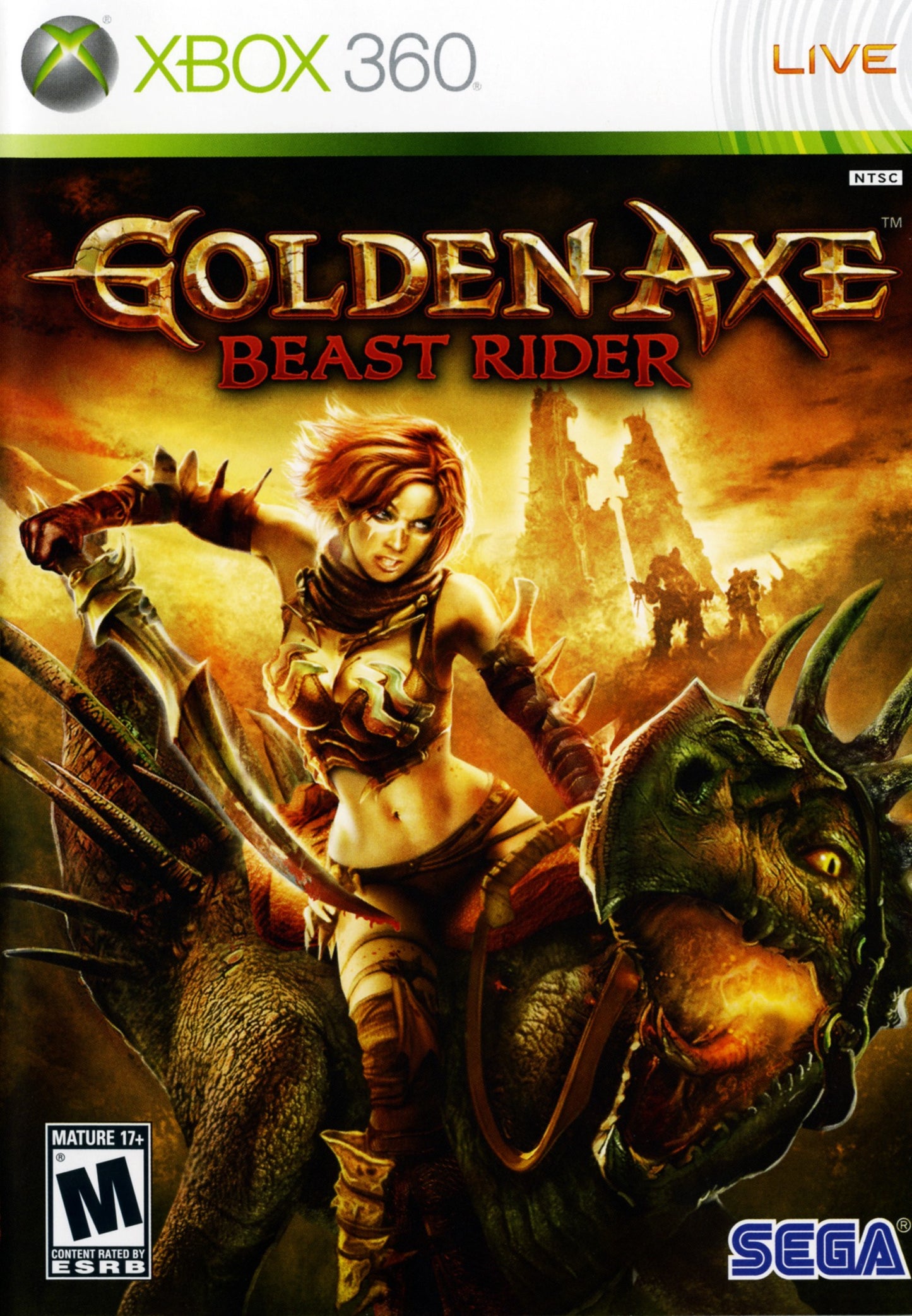 Golden Axe Beast Rider (Complete)