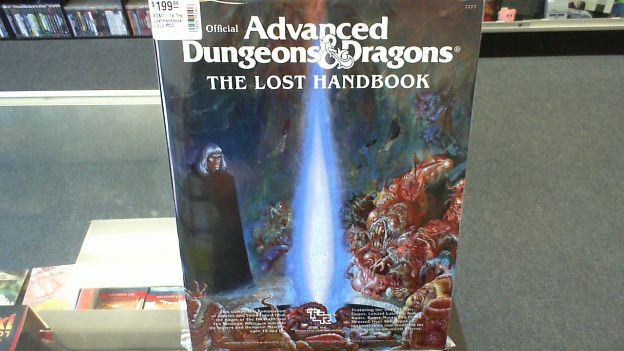 AD&D- 1e The Lost Handbook- LULU POD