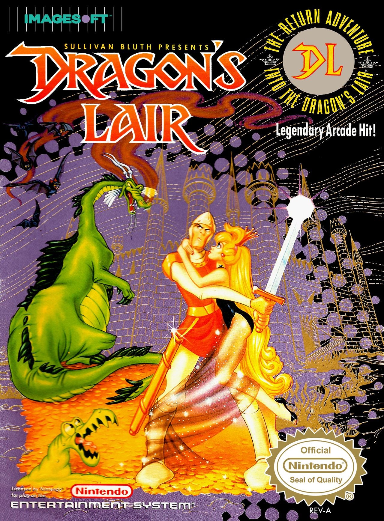 Dragon's Lair the Legend (Loose Cartridge)