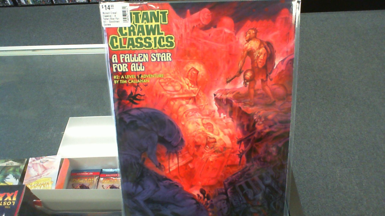 Mutant Crawl Classics- A Fallen Star For All- Goodman Games