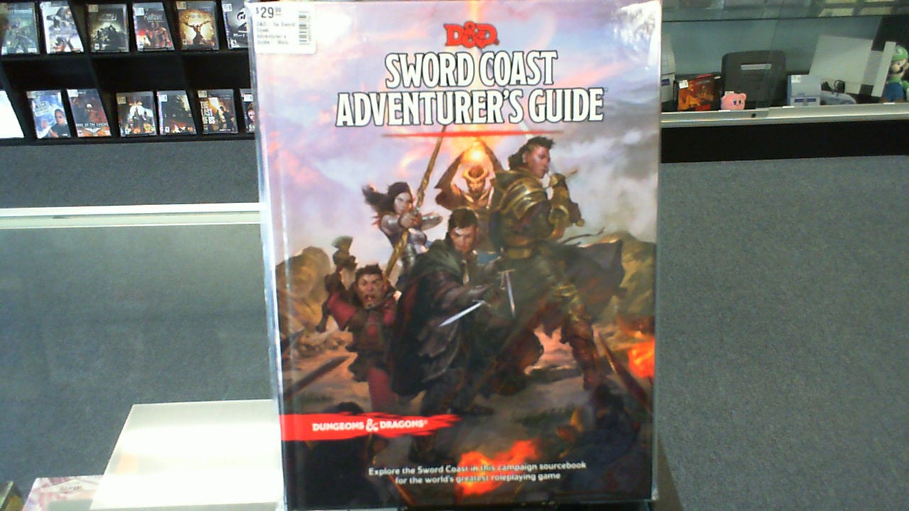 D&D- 5e Sword Coast Adventurer's Guide- Wotc