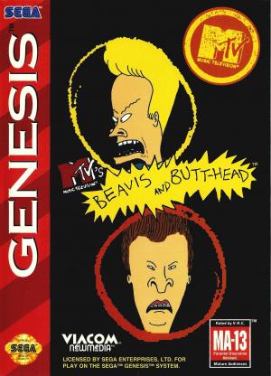 Beavis and Butthead (Cosmetically Flawed Cartridge)
