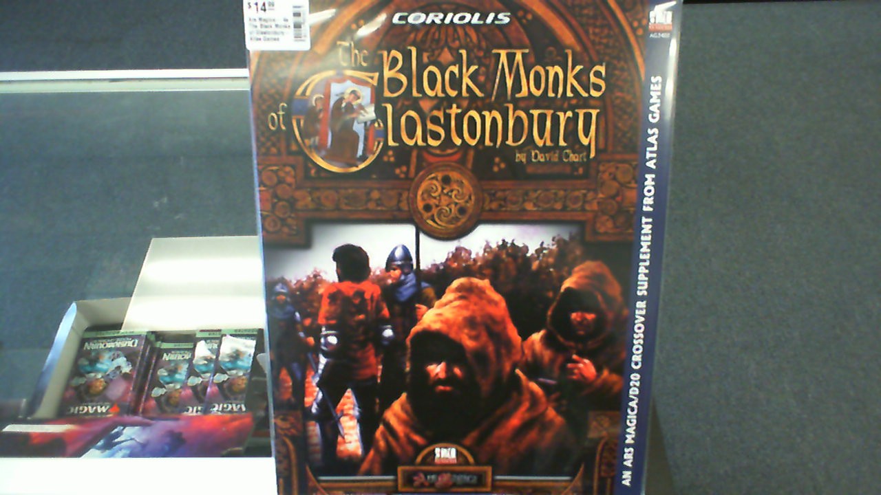 Ars Magica- 4e The Black Monks of Glastonbury- Atlas Games