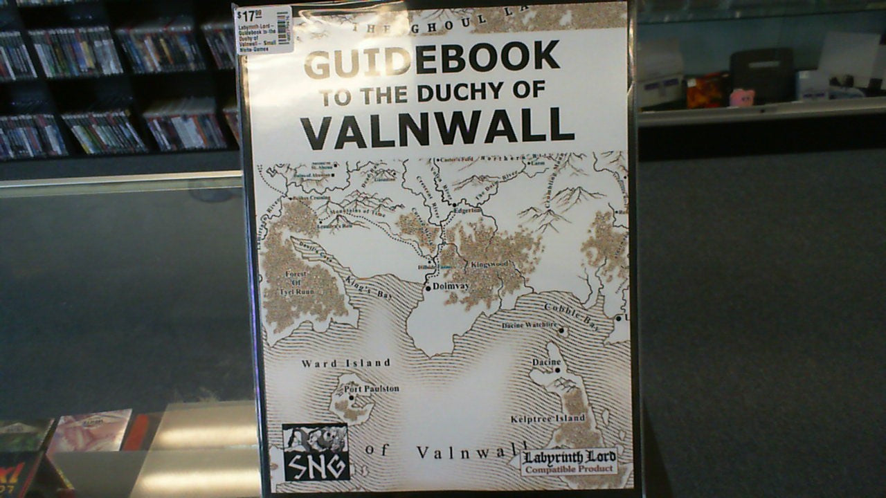 Labyrinth Lord- Guidebook to the Duchy of Valnwall- Small Niche Games