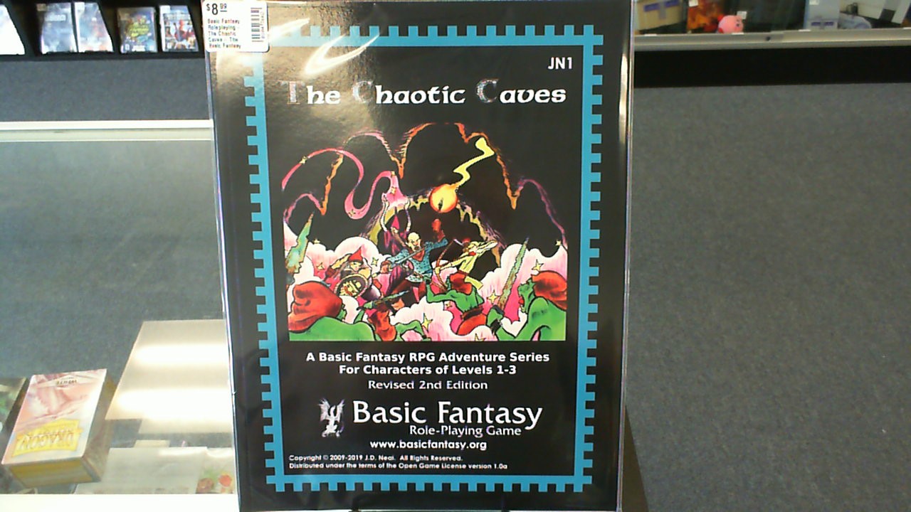 Basic Fantasy Roleplaying- The Chaotic Caves- The Basic Fantasy Project
