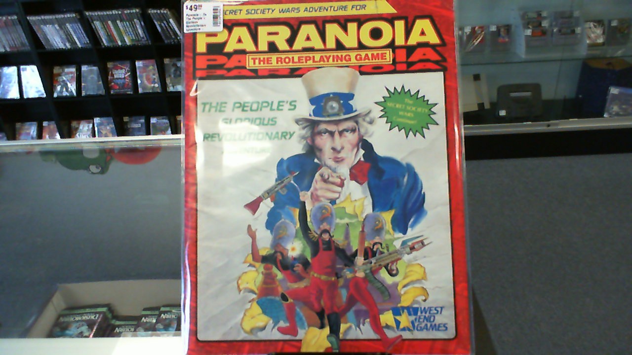 Paranoia- 2e The People's Glorious Revolutionary Adventure- West End Games