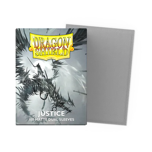 Dragon Shield Sleeves: Standard DUAL- Matte Justice (100 ct.)