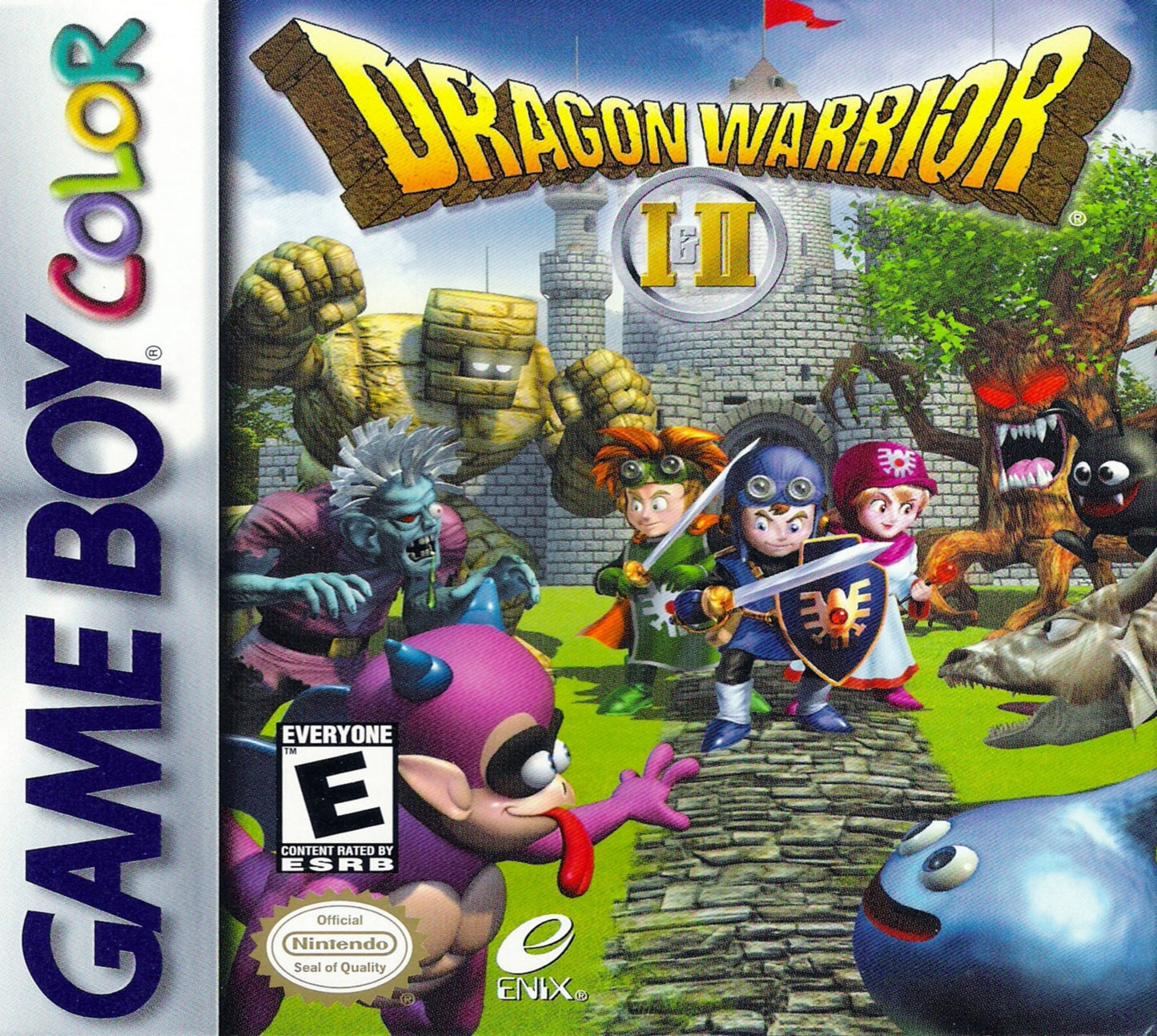 Dragon Warrior I and II (Cosmetically Flawed Cartridge)