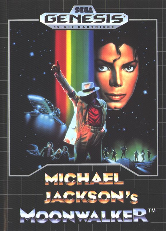 Michael Jackson Moonwalker (Cosmetically Flawed Cartridge)