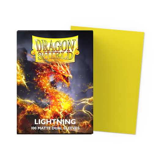 Dragon Shield 100 Count Sleeves * Daul Matte Lightning *