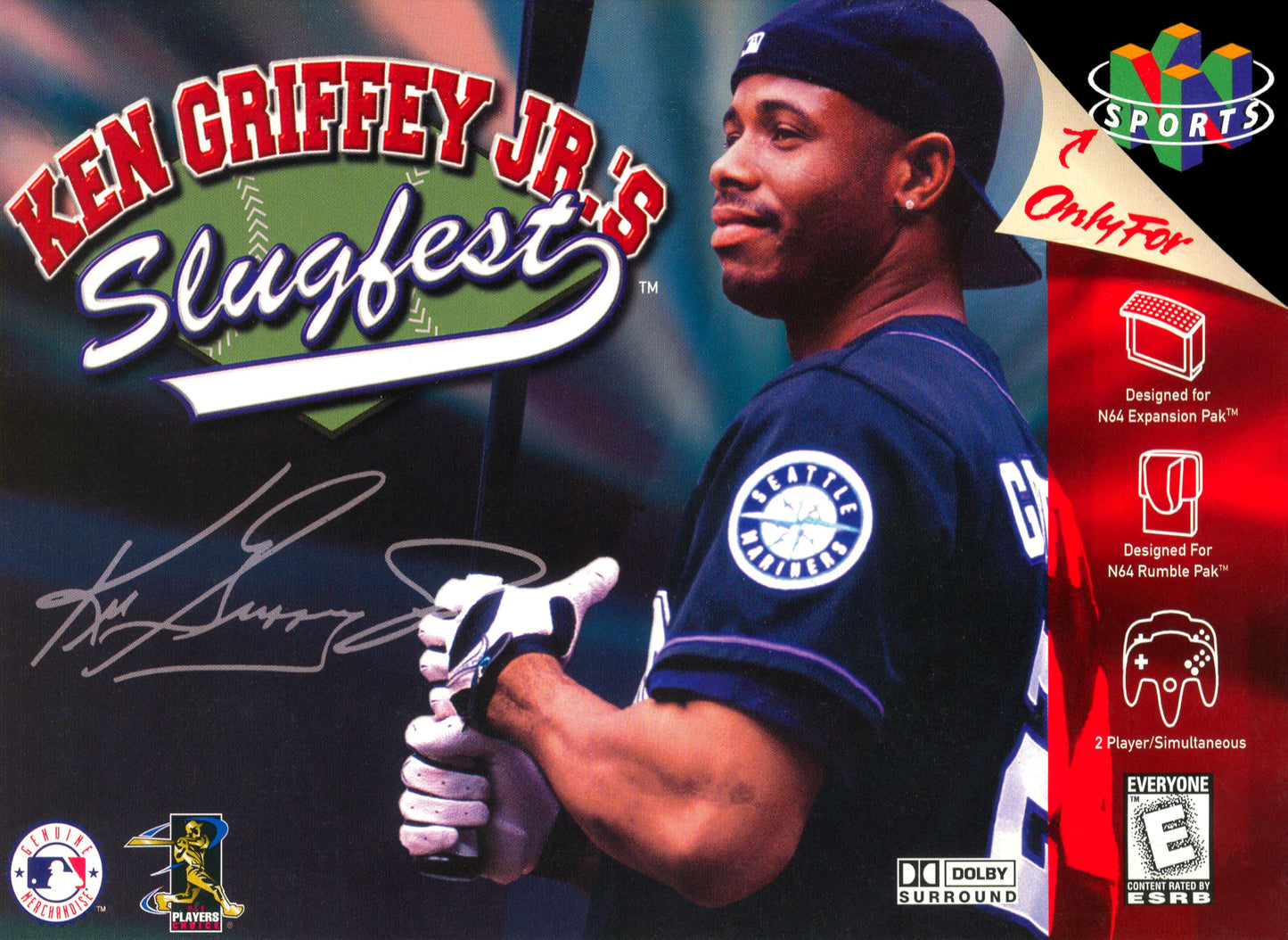 Ken Griffey Jr's Slugfest (Loose Cartridge)