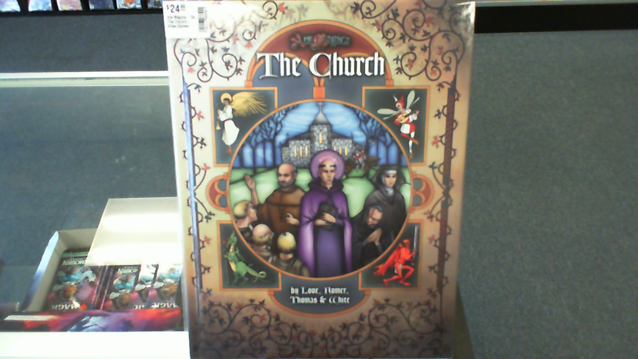 Ars Magica- 5e The Church- Atlas Games