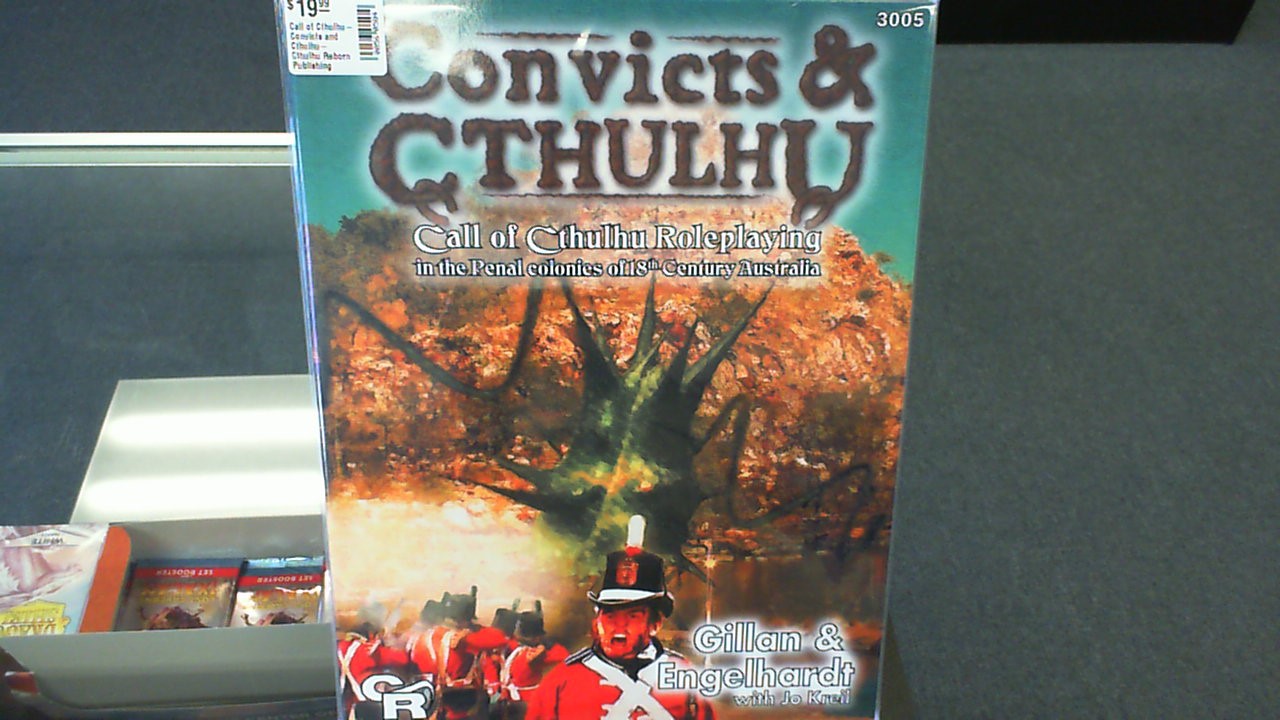 Call of Cthulhu- Convicts and Cthulhu- Cthulhu Reborn Publishing