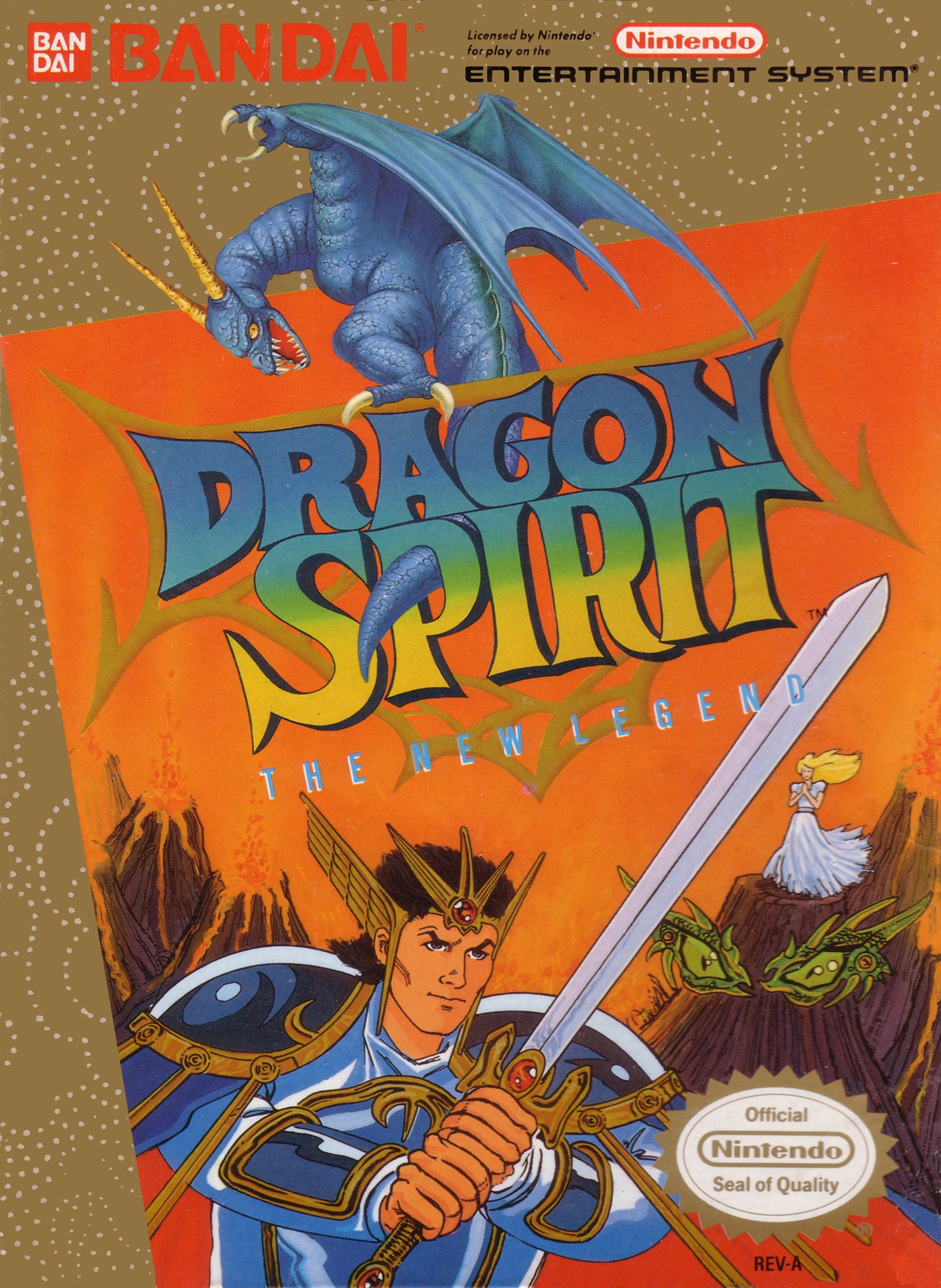 Dragon Spirit (Loose Cartridge)