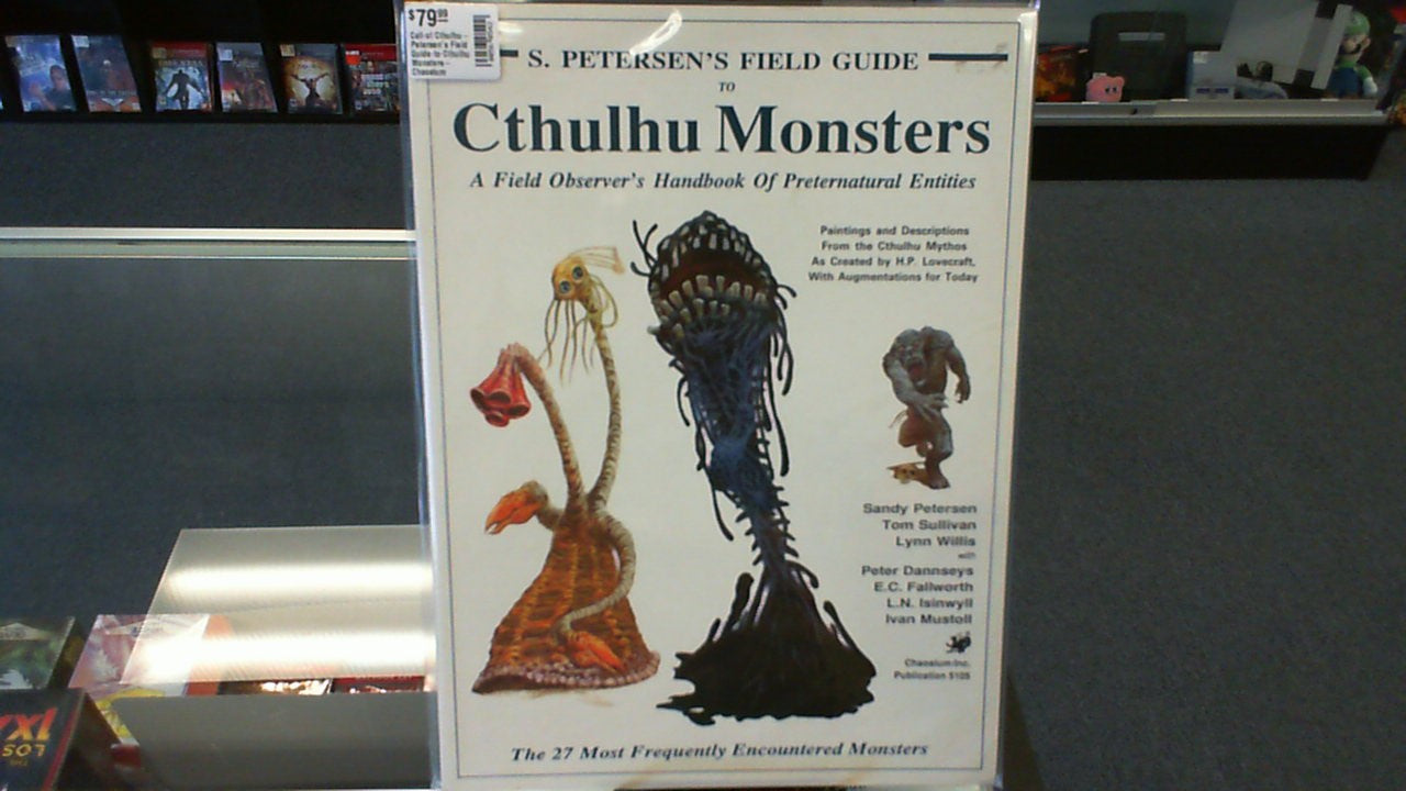 Call of Cthulhu- Petersen's Field Guide to Cthulhu Monsters- Chaosium