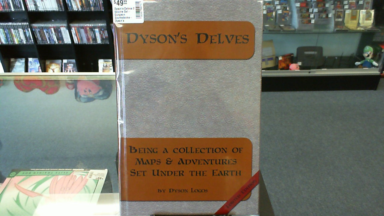 Dyson's Delves 2 Volume Set- Dungeon Sourcebooks- Dyson's Dodecahedron
