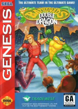 Battletoads and Double Dragon The Ultimate Team (Loose Cartridge)