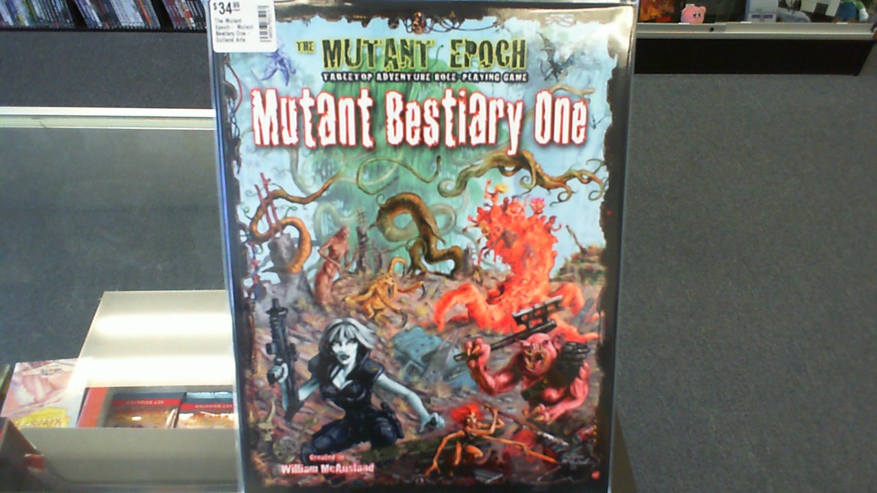The Mutant Epoch- Mutant Bestiary One- Outland Arts