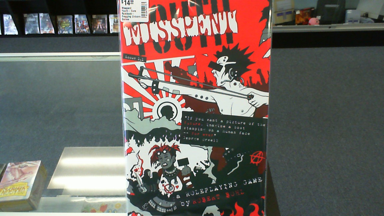 Misspent Youth- Core Rulebook 1.1- Fragging Unicorn Games