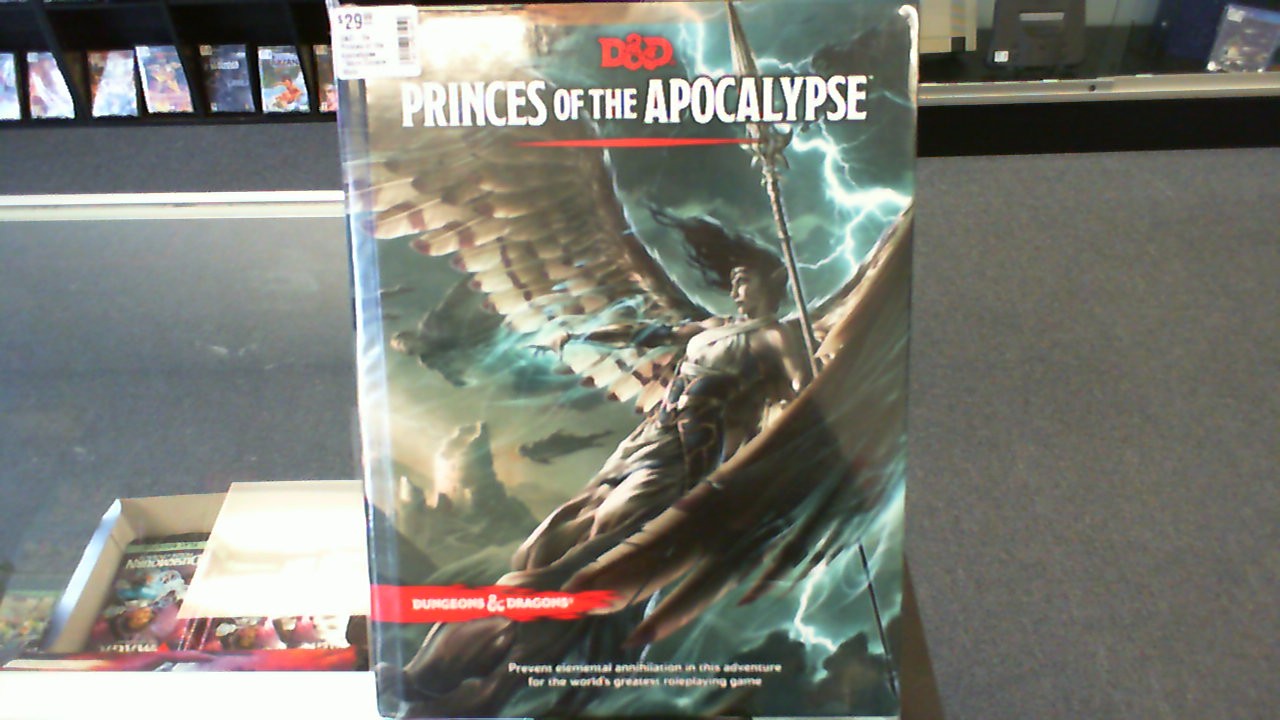 D&D- 5e Princes of the Apocalypse *Worn Covers* Wotc