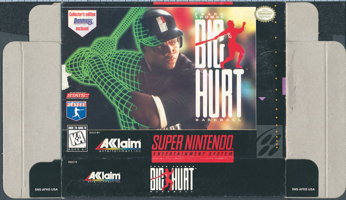 Frank Thomas Big Hurt Baseball (Loose Cartridge)