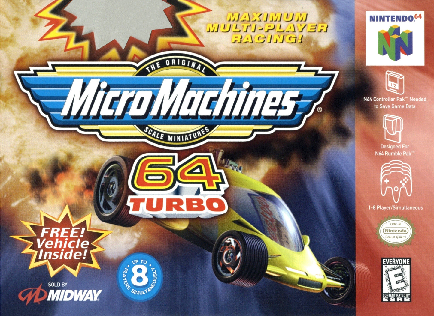 Midway's Greatest Arcade Hits Vol 1 (Loose Cartridge)