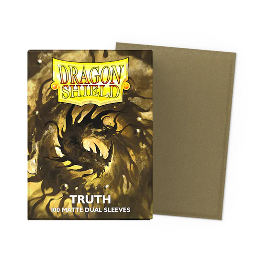 Dragon Shield Sleeves: Standard DUAL- Matte Truth (100 ct.)