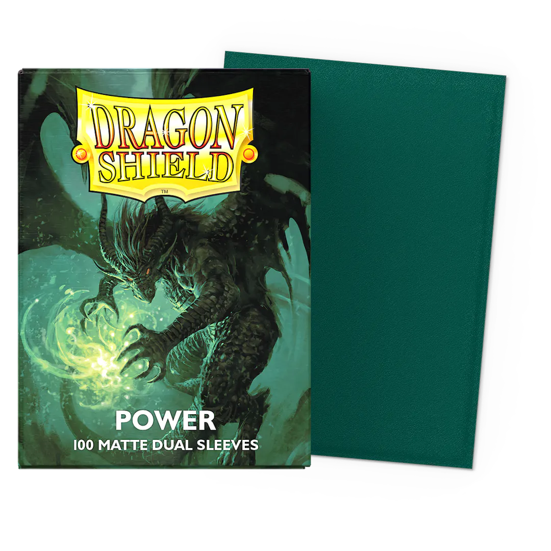 Dragon Shield 100 Count Sleeves * Dual Matte Power *