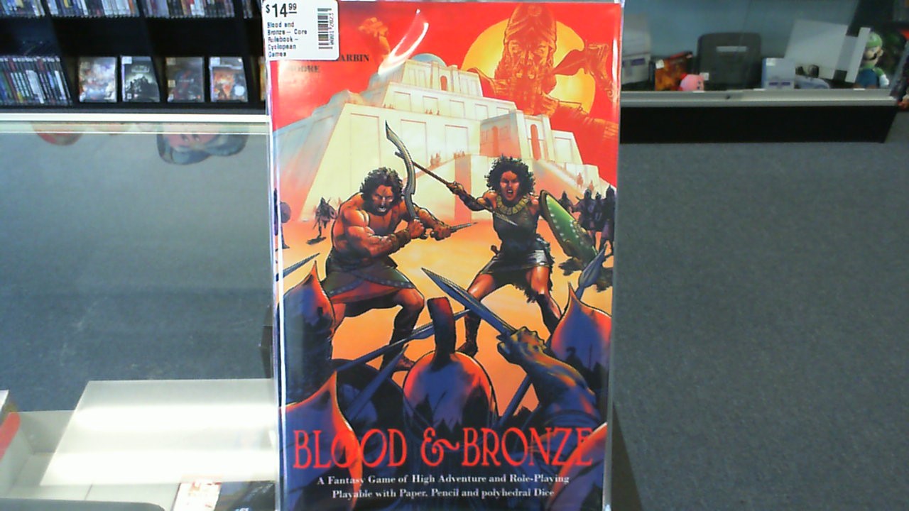 Blood and Bronze- Core Rulebook- Cyclopean Games