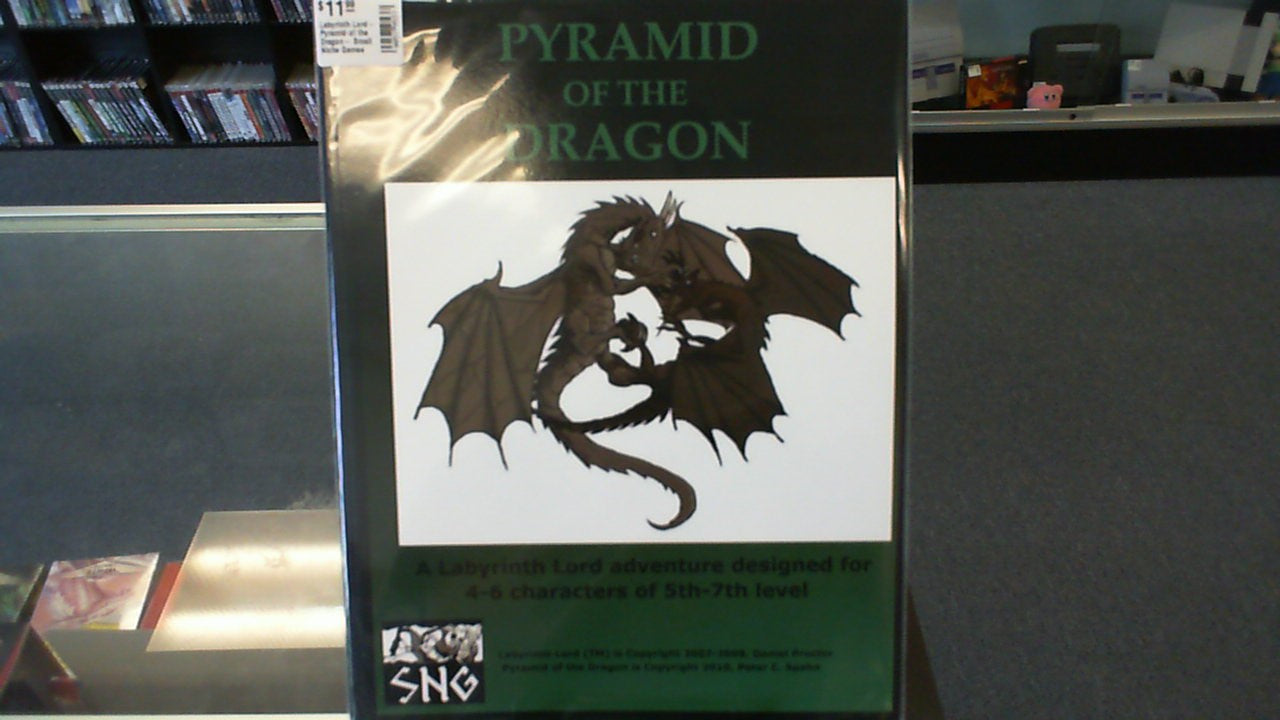 Labyrinth Lord- Pyramid of the Dragon- Small Niche Games