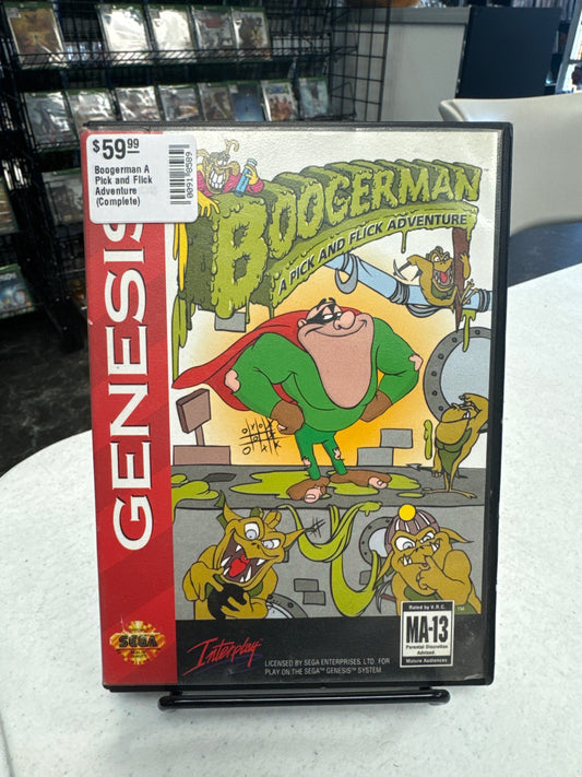 Boogerman A Pick and Flick Adventure (Complete)