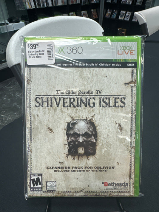 Elder Scrolls IV Shivering Isles (Brand New)