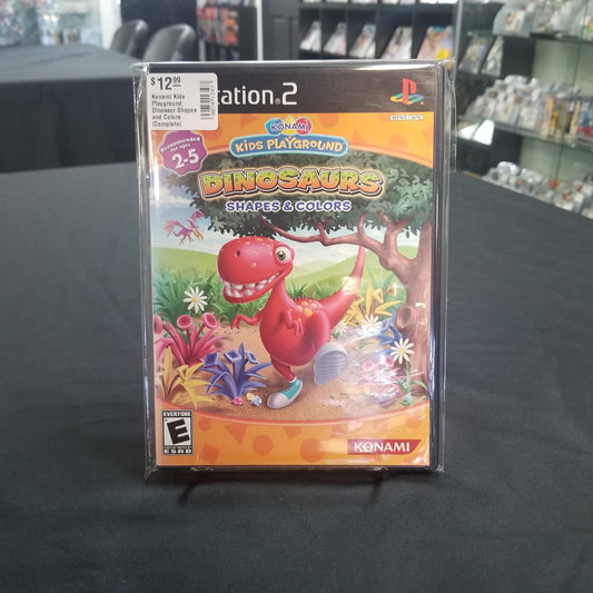 Konami Kids Playground: Dinosaur Shapes and Colors (Complete)