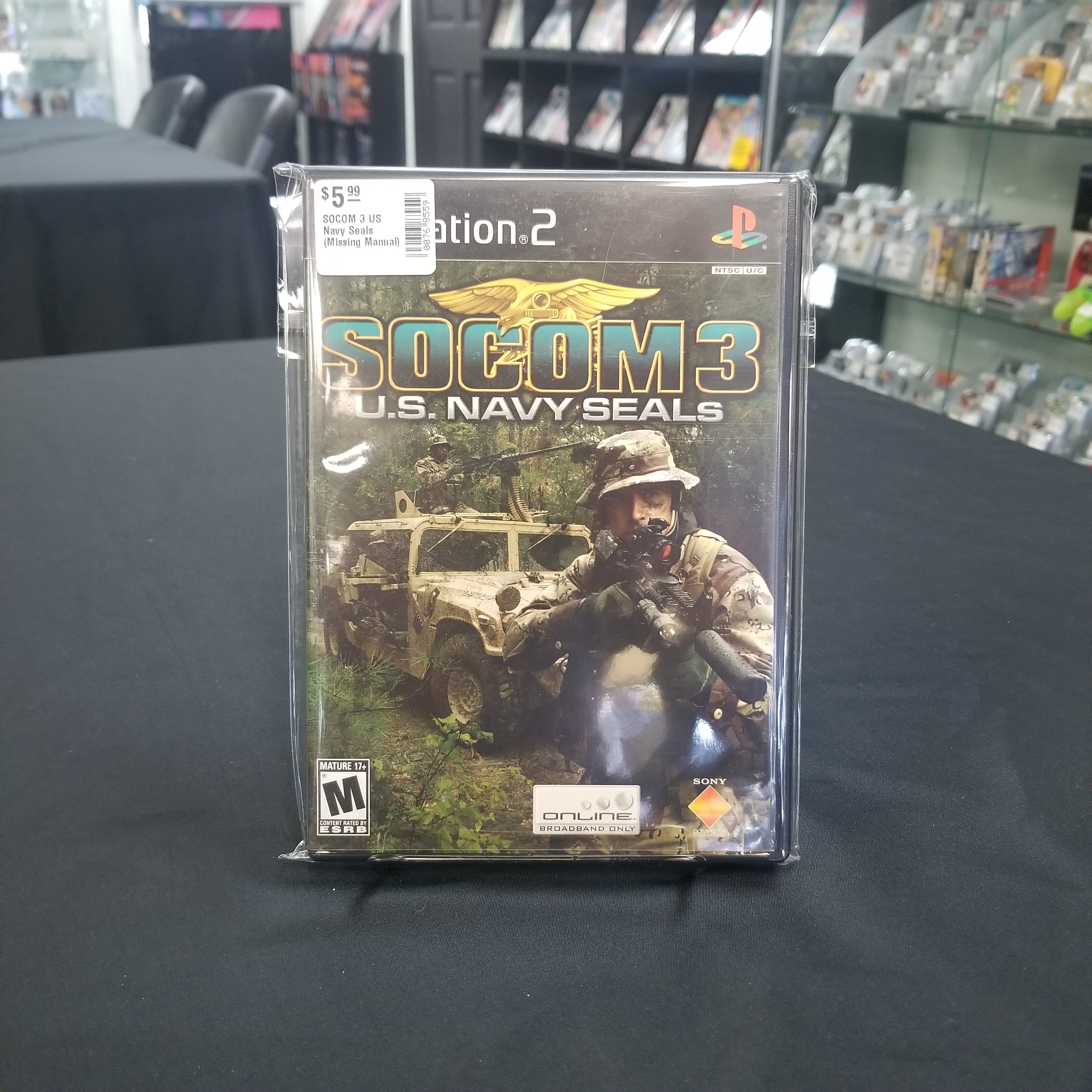 SOCOM 3 US Navy Seals (Missing Manual) – M&M Video Games