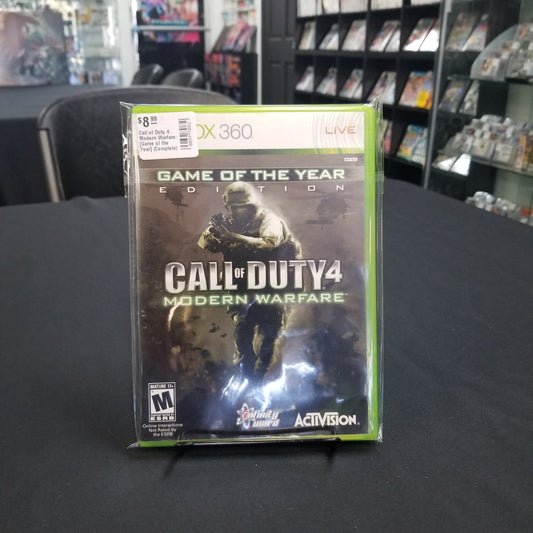 Call of Duty 4 Modern Warfare [Game of the Year] (Complete)