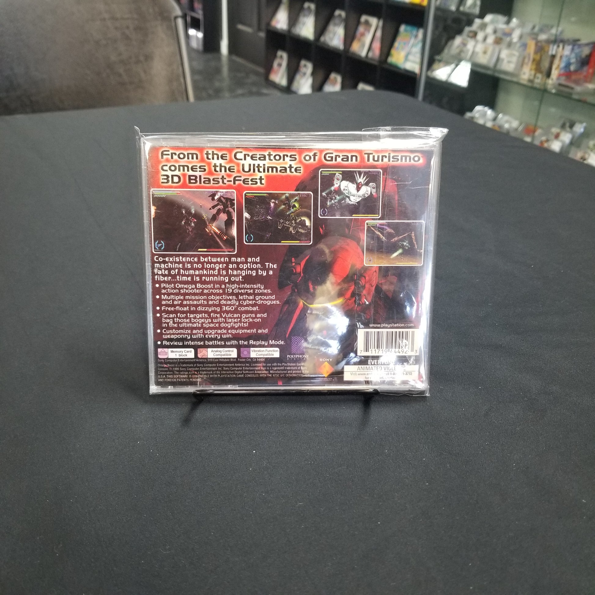 Omega Boost (Complete) M&M Video Games Omega Boost (Complete) M&M Video Games
