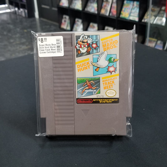 Super Mario Bros Duck Hunt World Class Track Meet (Loose Cartridge)