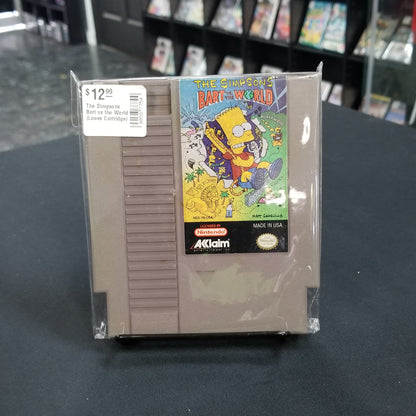 The Simpsons Bart vs the World (Loose Cartridge)