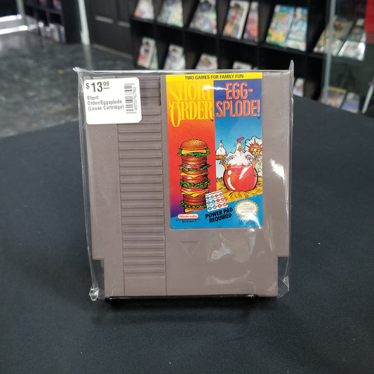 Short Order/Eggsplode (Loose Cartridge)