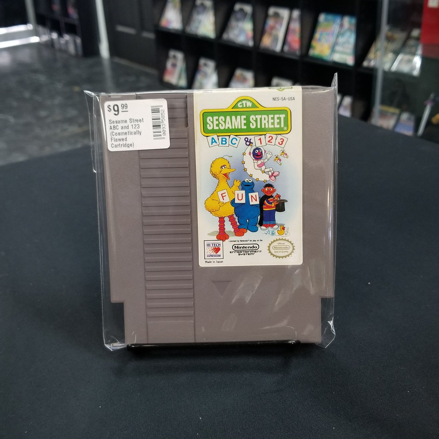 Sesame Street ABC and 123 (Cosmetically Flawed Cartridge)